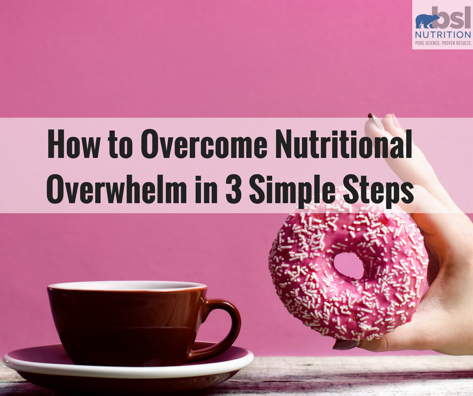 Are You at a Nutritional Breaking Point? – 3 Proven Tips to Overcome Overwhelm